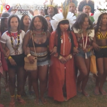 Indigenous Women Mobilise in Brasilia Against 